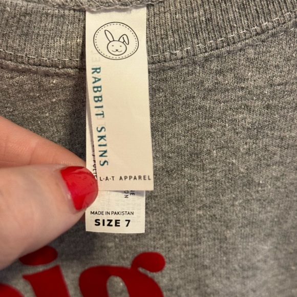 Big Brother Valentine sweatshirt Etsy Rabbit Skins 7 - Picture 3 of 4